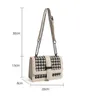 Crossbody tassen voor vrouwen avondcadeauzakken schoudertas middelgrote formele textuur Houndstooth Foreign Style231Z