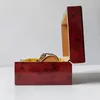 Watch Boxes & Cases High Quality Red Solid Wood Storage Box Dustproof Luxury Wooden Display Stand Organizer Gift Packaging Deli22