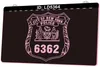 LD5364 Polizia della città di York 6362 Insegna luminosa a LED con incisione 3D Vendita al dettaglio all'ingrosso