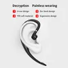 Business Bluetooth Earphones Wireless 5.0 Stereo Musik Earbuds Handsfree Calling Buller Avbrytande headset för bilförare