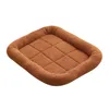 Cuccia per cani di grossa taglia Tappetini per divani per animali Super Soft Sherpa Crate Cuscino Cane e in pile Lavabile in lavatrice 210924