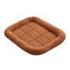 Grandes cães Cama Pet Sofá tapetes Super Soft Sherpa Crate Cão de Almofada e na máquina de lã lavável 210924