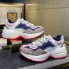 Shoes Luxury Rhyton Paris Platform Strawberry Mouse Wave Mouth Tiger Screen Printing