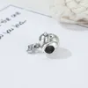 Adatto ai braccialetti Pandora 20pcs Charms con ciondolo in cristallo con osso di cane Perline Charms in argento con perline per gioielli fai da te per collana europea