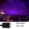 Techo de cielo estrellado Techo portátil Starlight USB Control de sonido Proyector de cielo estrellado DJ Atmósfera de automóvil Luz de cabeza móvil Lámpara de proyección láser