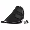 Mouse wireless verticale Mouse ergonomico antiscivolo con supporto per il polso rimovibile