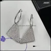 Charme Brincos Jóias Designer Triângulo Eardrop Simples Carta Mulheres Night Club Party Hip Hop Com Rhinestone Drop Entrega 2021 Gfuib