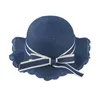 Hair Accessories Ribbons Breathable Toddler Hat Kids Girls Solid Baby Bow Bucket Cap Care Incredible For Kid With EarsHair