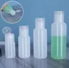 PE plast mjukpressbar flaska Kosmetisk provbehållare Shampoo Sanitizer Gel Lotion Cream Bottles Flip Cap 10 ml 20ml 30ml 50m