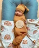 7545cm Baby Nest Bed Bed حديثي الولادة سرير سرير سرير سرير الأطفال المهد طفل القطن المهد طفل BASSINET BUMPER4350742