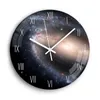 Zegary ścienne Zegarek Dekoracyjny Mute Clockwork Night Gwiaździste Niebo Akrylowe 3D DIY Nowoczesny design do salonu Zegarek Kuchenny