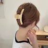 South Korea Ins Frosting Hair Accessories Take a Shower Tuba Back Of Head Hairpin Women Temperament Shark Clip Headdress 1 38dd T2