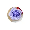 Diameter 6CM Handmade Artificial Rose Soap Flower Head Eternal Flowers Wedding Valentine Mothers Day DIY Bouquet Material Decorative Festive Supplies 25pcs