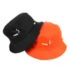 Цельная мужская и женская шляпа-ведро с вышивкой сигарет в стиле хип-хоп, кепка для рыбалки для взрослых, Панама Боб, летняя шляпа для влюбленных, плоская шляпа Q08056859290