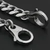 Linsion 316L rostfritt stål 14quot 36quot Mens Biker Rocker Punk Wallet Chain Keychain 5N010WC 2104099399819