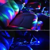 Décorations intérieures voiture LED lumières décoratives clignotantes pour Clio Megane 2 3 Captur Logan Kadjar Laguna accessoires