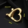 5 Sztuk Love Heart Kształt Klamer Klamer Brelok Wisiorek Alloy Akcesoria Biżuteria DIY Materiał G1019