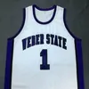 Özel Weber State Wildcats Kolej Basketbol Formaları Damian Lillard Koby McEwen Dillon Jones JJ Overton Seikou Sisoho Jawara Zahir Porter Cody Carlson Kupsas