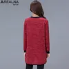 Blouses de túnica feminina Escritório de moda coreana usa blusa de algodão PLUS TAMANHA 4XL TOPS LONGAS LONGAS CASUL LONGO CASUAL 210401