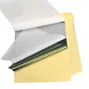 100pcs Papiers de transfert de pochoir thermique Copier tatouages Papier de transfert A4 Taille pour la machine à tatouage Alimentation d'impression Accessoires 1345646