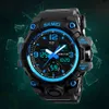 남성 디지털 손목 시계 SKMEI 브랜드 패션 군사 Shockproof 크로노 그래프 방수 스포츠 시계 Relojes Digitales de Hombre X0524