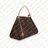 Dames Mode Casual Designer Sac à bandoulière Sac à main de haute qualité 5A TOP M44869 N40253 Fleur Marron Damier Hautes Capacité T2474