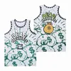 Filmfilm Basketbal 95 Curtis Dead Presidenten Jersey 8 Complottheorie Money Bags 1995 Uniform Hiphop Black Green White Color All Stitched Hip Hop Pure Cotton