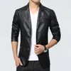 chaqueta de cuero para hombre talla xxxl