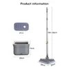 Joybos Floor Mop with Bucket Decontamination Separation for Wash Wet and Dry Replacement Rotating Flat 210830212y