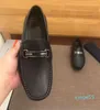 Märke Mens Casual Loafers Business Gentleman Bröllopsklänning Ko Läder Kontor Promenad Skor Storlek 38-45