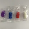 510 Silicone Rubber Disposable Drip Tips Mouthpiece Colorful Silicone testing caps Tester with individual package for kit