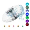 Solar Powered Colorful Water Floating Lamp LED Outdoor Underwater Light for Yard Pond Garden Pool Decoration