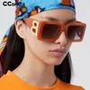 46598 Дизайнер брендов Big Mark Luxury Sunglasses Мужчины женщины Rock Style Fashion Shades Vintage Glasses No Box 296L