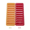 Chocolate tool baking ice lattice 10 with thumb strip silicone biscuit cake mold RRB11678