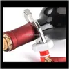 Openers Tools Kitchen, Dining Bar Home & Gardenmultifunctional Beer Red Tool Stainless Steel Bottle Opener&Sile Cork Wine Stopper Creative Ki