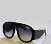 Óculos de sol de grandes dimensões 0152 Fumaça cinza preto Big Frame Man Women Fashion Sun Glasses UV400 Protection óculos com caixa