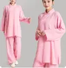 22Color Yüksek Kalite Pamuk Keten Wudang Tai Chi Giyim Taiji Wushu Üniformaları Kung Fu Dövüş Sanatları Takım Elbise