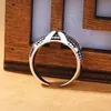 Ancient Silver Cross Ring Band Finger Geometric Pattern Open Adjustable Rings Men Women Fashion Jewelry Will and Sandy