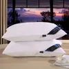 Five-star Hotel Soft and Comfortable Pillow Feather Velvet Vacuum Elastic Pillow for Cervical Spine Home Adult F8077 210420
