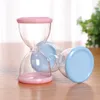 Creative Plastic Wedding Candy Packaging Bottles Hourglass Shape Multi color Storage Transparent Box