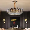 Pendants lampes postmodernes de luxe de luxe LED LED LUMIÈRE SALLE SALLE EL Restaurant chambre à coucher Villa Golden Headlight