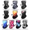 Summer Sun Protection Face Scarf Ice Silk Fabric Cooling Neck Gaiter Bandana Shield Head Cover Snood Scarves Masks Cycling Caps &