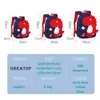 GREATOP Children School Bags 3D Dinosaur Cartoon Kids Bag Cute Toddler Boys Backpack Kindergarten Mochila Infantil 211021