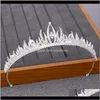 その他のジュエリードロップ配信2021 NPASON SIR RANESTONE PRINCESS TIARA HEADBAND BRIDE CROWN AND TIARAS WEDDING HAIR AESSORIES LADIES HEADICE