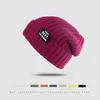 Beanie lavorato a maglia da donna Autunno Inverno Uomo Skullies Berretti Warm Casual Slouchy Hat Unisex Bonnet Gorras Hombre Baggy Cap Nuovo Y21111