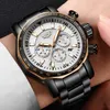 Relogio LIGE Luxe Sport Hommes Montres Étanche En Plein Air Grand Cadran Quartz Chronographe Sport Montre Homme Horloge erkek kol saati + Box 210527