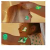 Luminous Sticker Temporary Tattoo Face Color Unicorn Mermaid Dinosaur Tattoos Child Cute Stickers Body Tattoo For Boys And Girl