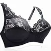 Kvinnor Underkläder Sexig Plus Storlek Bra Gorgeous Floral Lace Bra Unlined Underwire Brassiere Perspektiv Bralett Kvinna Underkläder 211110