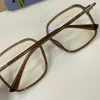 Optical Eyeglasses For Men Women Retro 0829 Style Anti-Blue Light Lens Plate Square Full Frame With Box277E