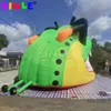 Boca de cocodrilo inflable Animal multifuncional, túnel con cabeza de cocodrilo para eventos deportivos o cabina de DJ